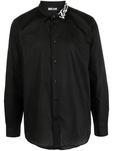 Just Cavalli Black Casual Shirt - Just Cavalli - Modalova