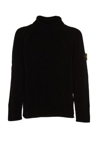 Stone Island Logo Sweater - Stone Island - Modalova