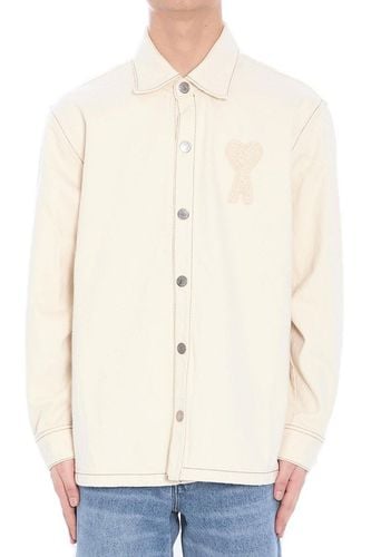 Ami De Coeur Overshirt - Ami Alexandre Mattiussi - Modalova