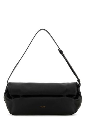 Leather Small Rollup Shoulder Bag - Jil Sander - Modalova