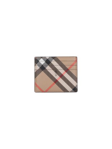 Burberry Vertical Card Holder check - Burberry - Modalova