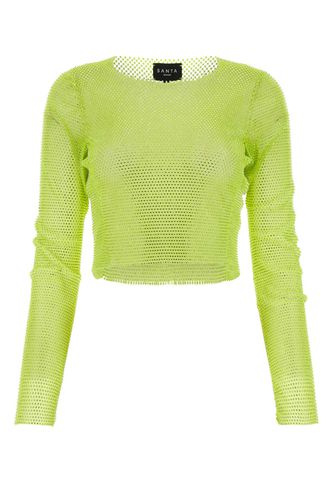 Santa Brands Acid Green Mesh Top - Santa Brands - Modalova