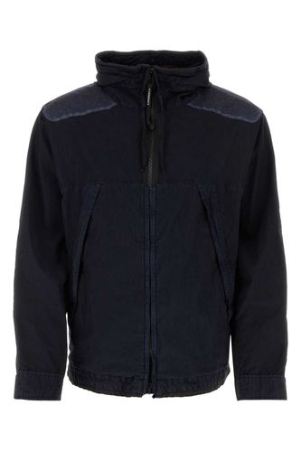 C. P. Company Midnight Blue Cotton Blend Jacket - C.P. Company - Modalova