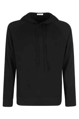 Maglia Hoodie Lana Merinos - Paolo Pecora - Modalova