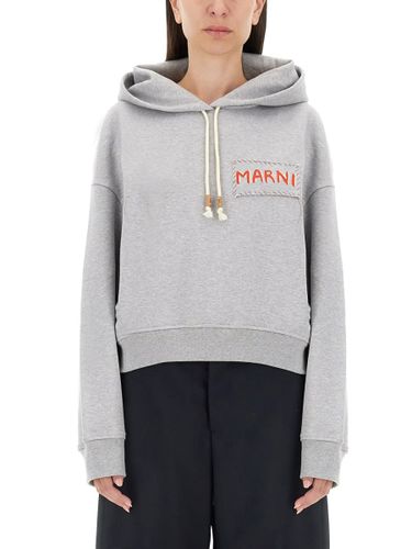 Marni Sweatshirt With Logo - Marni - Modalova