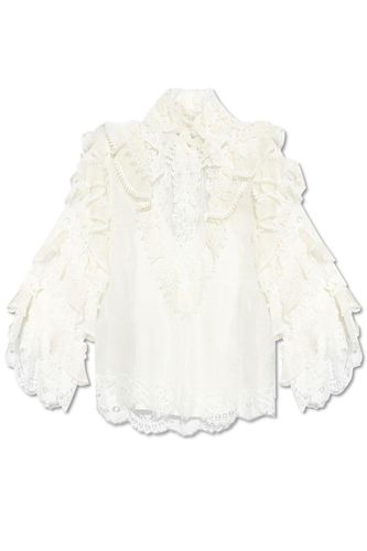 Zimmermann Crush Heart Trim Blouse - Zimmermann - Modalova