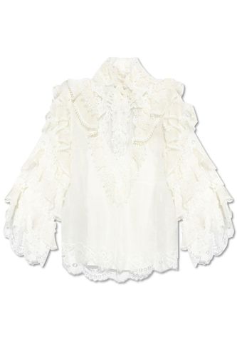 Zimmermann Crush Heart Trim Blouse - Zimmermann - Modalova