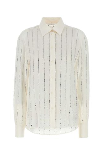 Ermanno Scervino White Silk Shirt - Ermanno Scervino - Modalova