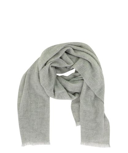 Frayed Sequinned Scarf - Brunello Cucinelli - Modalova