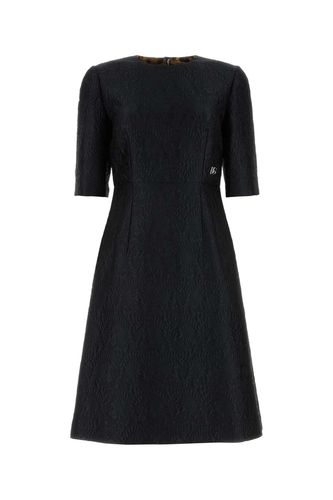 Black Jacquard Dress - Dolce & Gabbana - Modalova