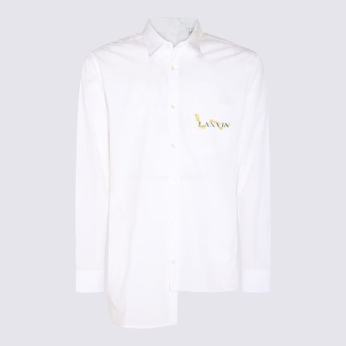 Lanvin White Cotton Shirt - Lanvin - Modalova