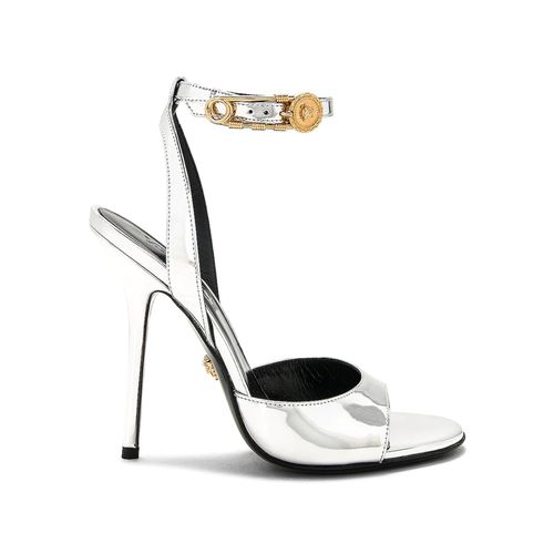 Versace Patent Leather Sandals - Versace - Modalova