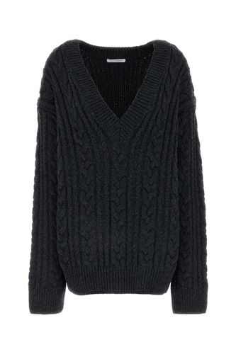 Charcoal Wool Oversize Alia Sweater - Cecilie Bahnsen - Modalova