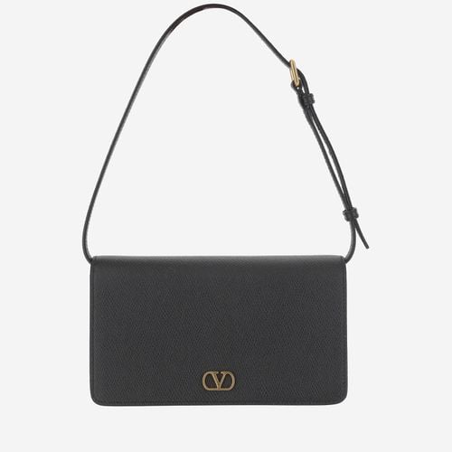 Mini Vlogo Signature Leather Bag - Valentino Garavani - Modalova