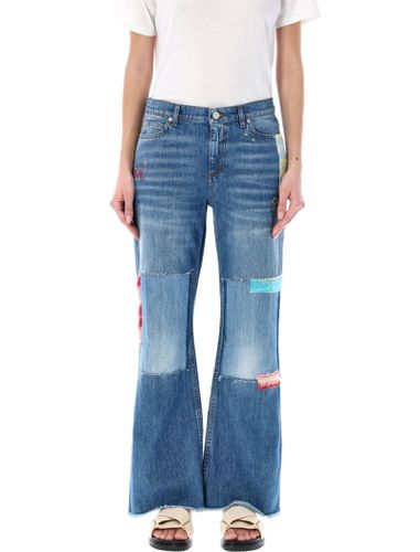 Marni Mohair Patches Jeans - Marni - Modalova