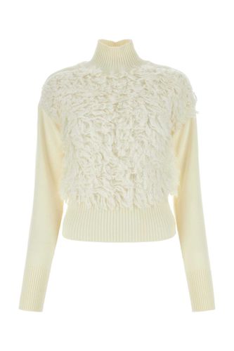 Ivory Wool Goccia Sweater - Max Mara Studio - Modalova