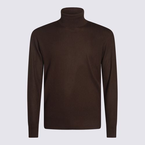 Loro Piana Brown Wool Knitwear - Loro Piana - Modalova