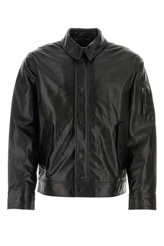 Helmut Lang Black Leather Jacket - Helmut Lang - Modalova