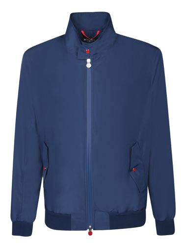 Kiton Blue Nylon Barracuda Jacket - Kiton - Modalova