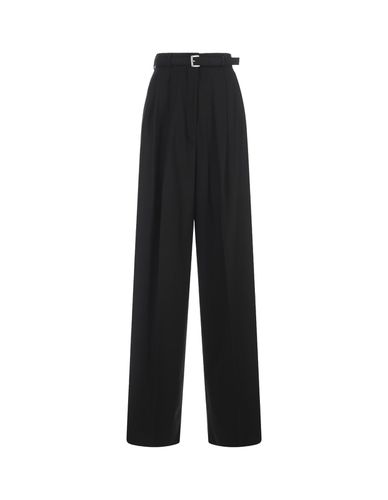 SportMax Black Kiens Trousers - SportMax - Modalova