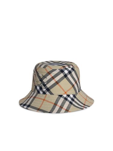 Check Light Polyester Hat - Burberry - Modalova