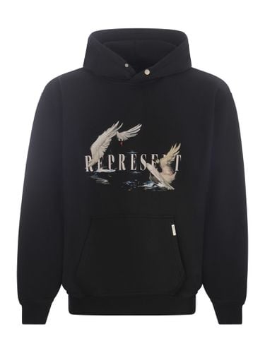 Hooded Sweatshirt In Cotton - REPRESENT - Modalova