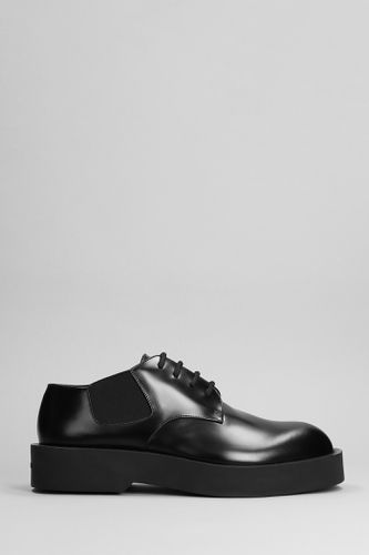 Lace Up Shoes In Leather - Jil Sander - Modalova