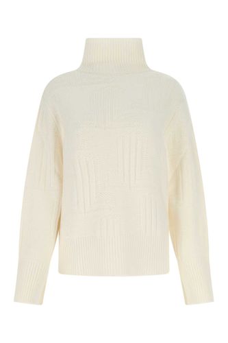 Ivory Cashmere Oversize Sweater - Lanvin - Modalova