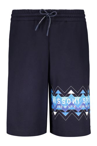 Missoni Cotton Bermuda Shorts - Missoni - Modalova