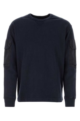 Ten C Navy Blue Cotton Sweatshirt - Ten C - Modalova
