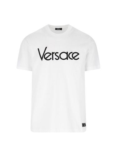 Versace Logo T-shirt - Versace - Modalova