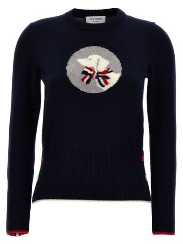 Thom Browne hector & Bow Sweater - Thom Browne - Modalova