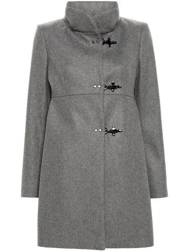 Fay Anthracite Grey Romantic Coat - Fay - Modalova