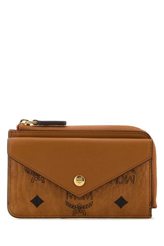 MCM Printed Canvas Wallet - MCM - Modalova