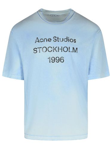 Logo Printed Crewneck T-shirt - Acne Studios - Modalova