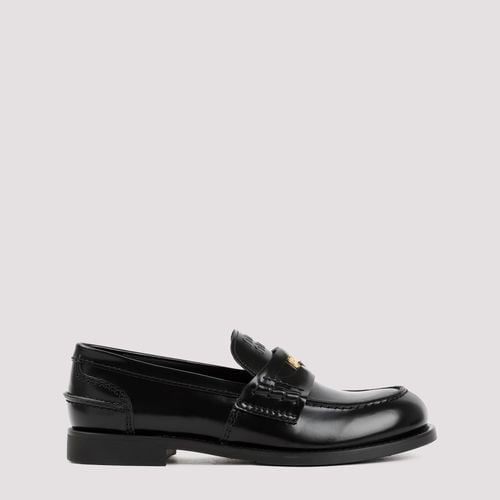 Miu Miu Leather Loafers - Miu Miu - Modalova