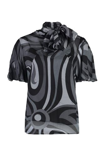 Pucci Printed Silk Top - Pucci - Modalova