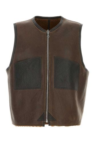 Brown Leather Reversible Vest - Our Legacy - Modalova