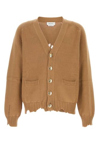 Biscuit Cotton Cardigan - Alexander McQueen - Modalova