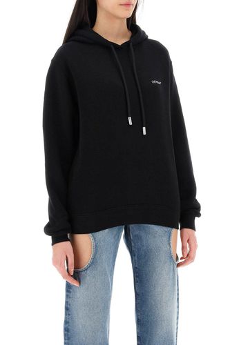 X-ray Arrows Drawstring Long-sleeved Hoodie - Off-White - Modalova