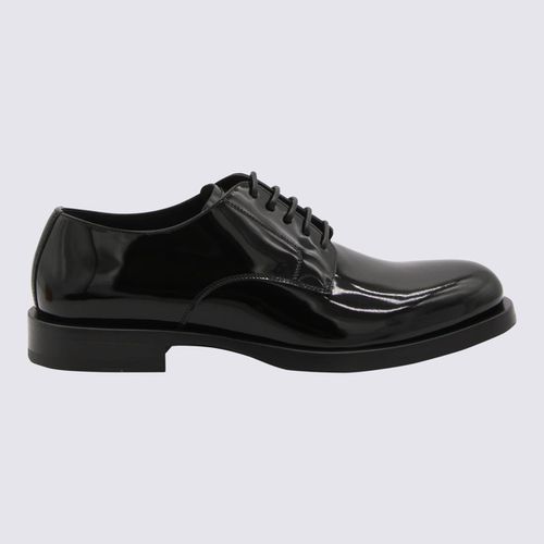 Leather Lace Up Shoes - Dolce & Gabbana - Modalova