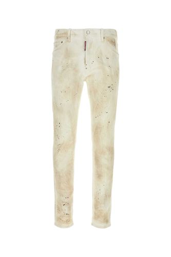 White Stretch Denim Cool Guy Jeans - Dsquared2 - Modalova