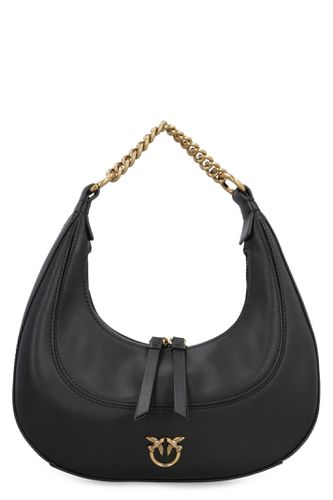 Pinko Brioche Mini Leather Hobo Bag - Pinko - Modalova