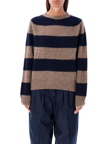 YMC Jets Stripe Crew Knit - YMC - Modalova