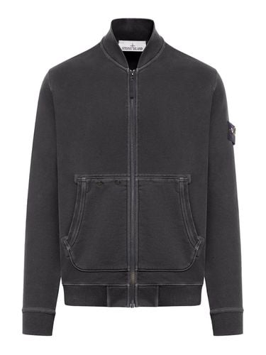 Logo Patch Zip-up Jacket - Stone Island - Modalova