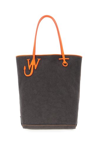 J. W. Anderson Graphite Canvas Tall Anchor Shopping Bag - J.W. Anderson - Modalova