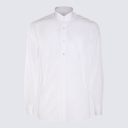 Lardini White Cotton Shirt - Lardini - Modalova