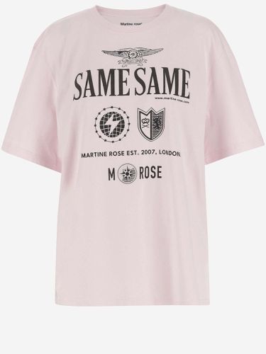 Cotton T-shirt With Logo - Martine Rose - Modalova