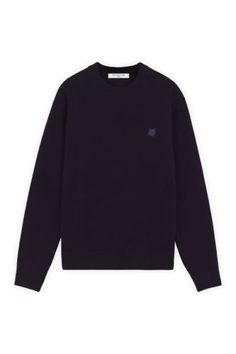 Bold Fox Head Patch Regular Jumper In Lambswool - Maison Kitsuné - Modalova