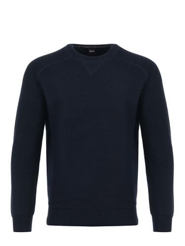 Boss Sweater In Chunky Cotton Yarn - Hugo Boss - Modalova